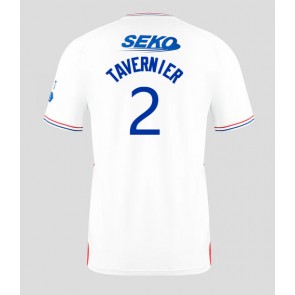 Rangers James Tavernier #2 Udebanetrøje 2023-24 Kort ærmer